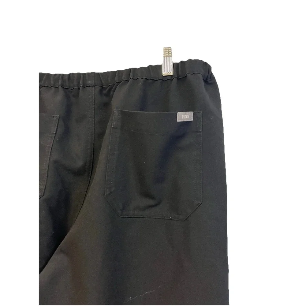 FIGS Men's Pisco Basic Scrub Pants‎ Medium Black Medical Uniform Scrubs